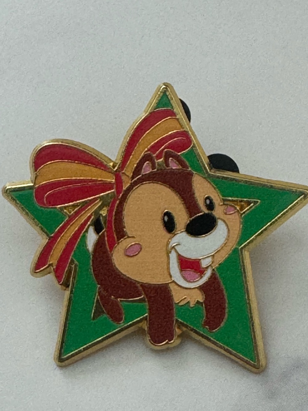 5/$25 Disney Cute Star Chip n Dale Pin